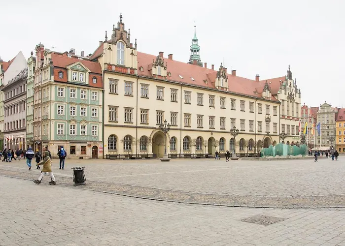 Monjan Flat - Square Market Rynek Lejlighed Wrocław
